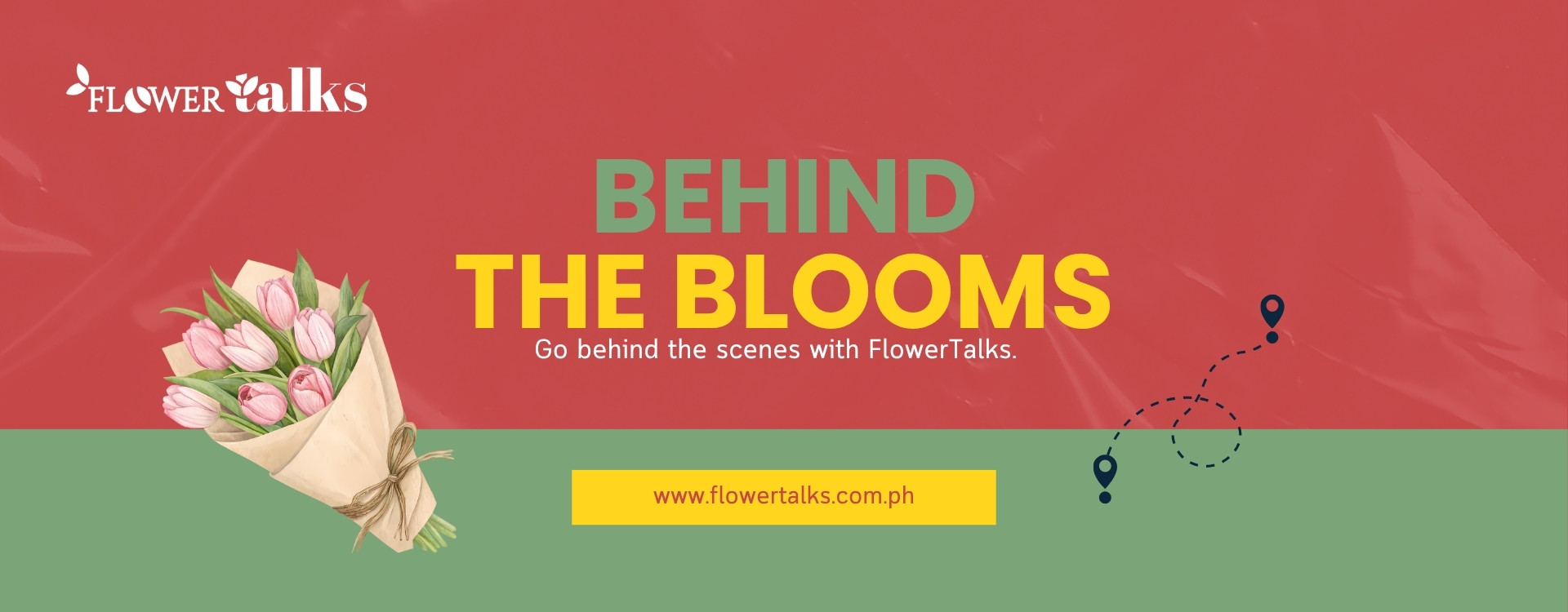 Behind the Blooms